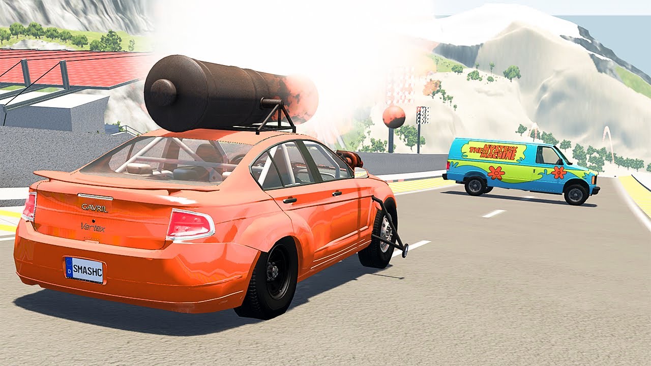High Speed Jumps #9 - BeamNG DRIVE | SmashChan