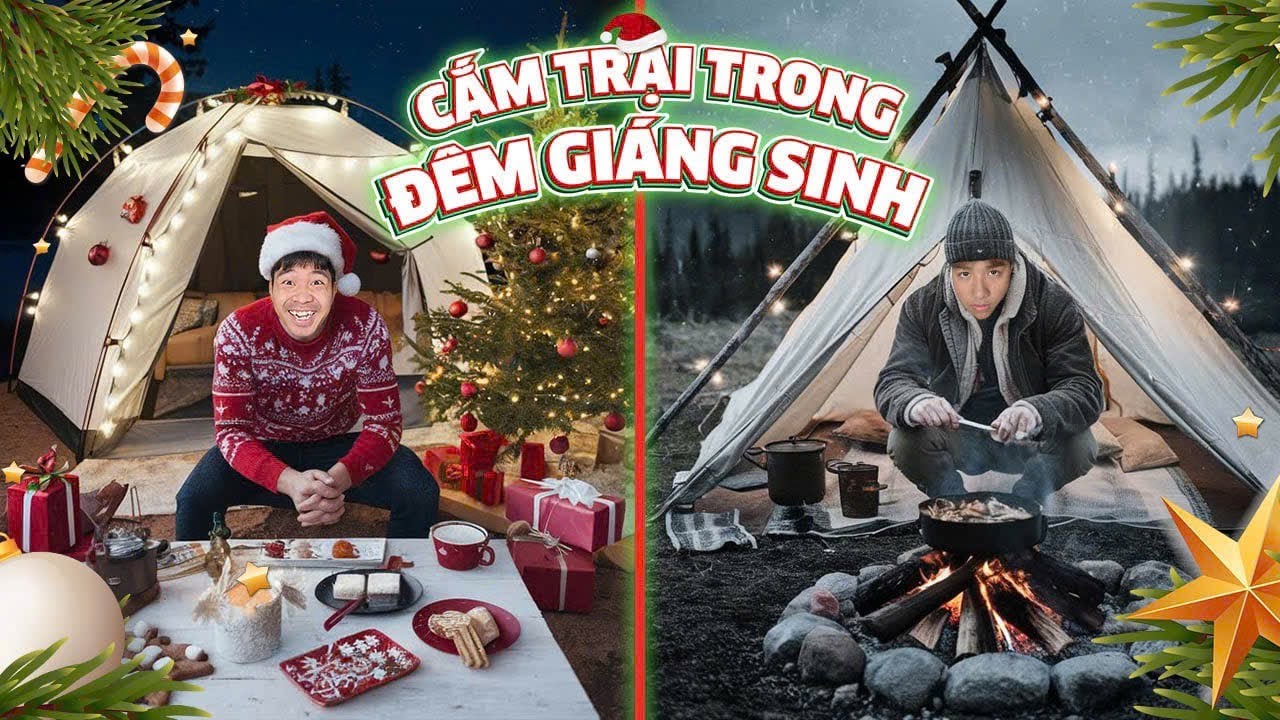 PHD | Cắm Trại Đêm Giáng Sinh | Tập 9 | Christmas Eve Camping