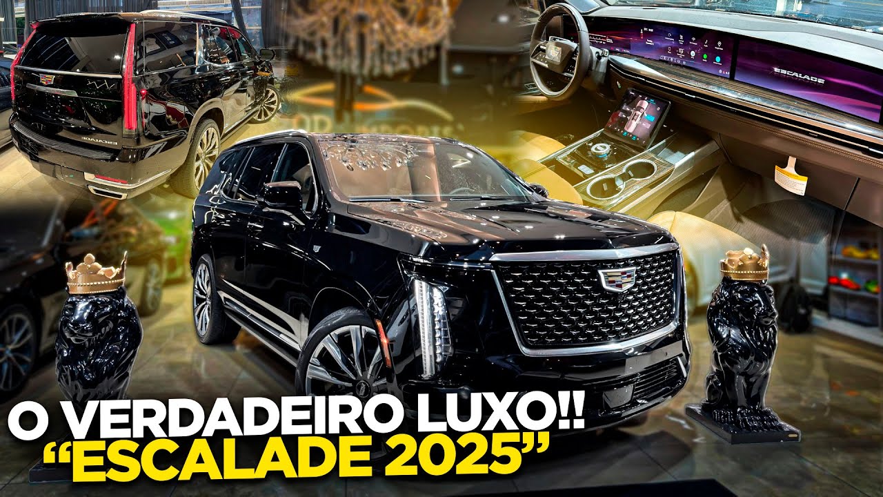 ESCALADE 2025 SEM PLACA NA TCAR!!! 