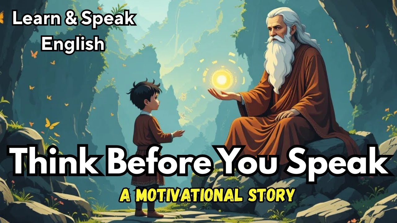 Think Before You Speak | Improving English learning  | Learn English