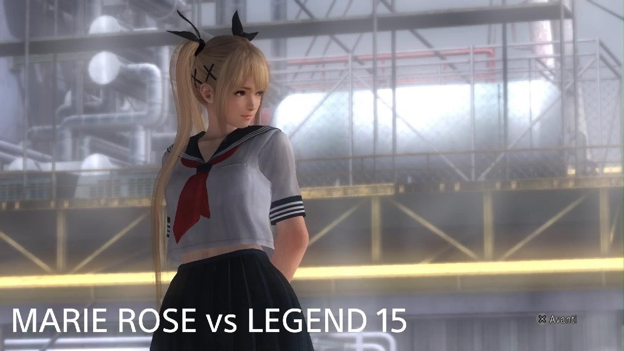 DEAD OR ALIVE 5 Last Round - MARIE ROSE vs LEGEND 15