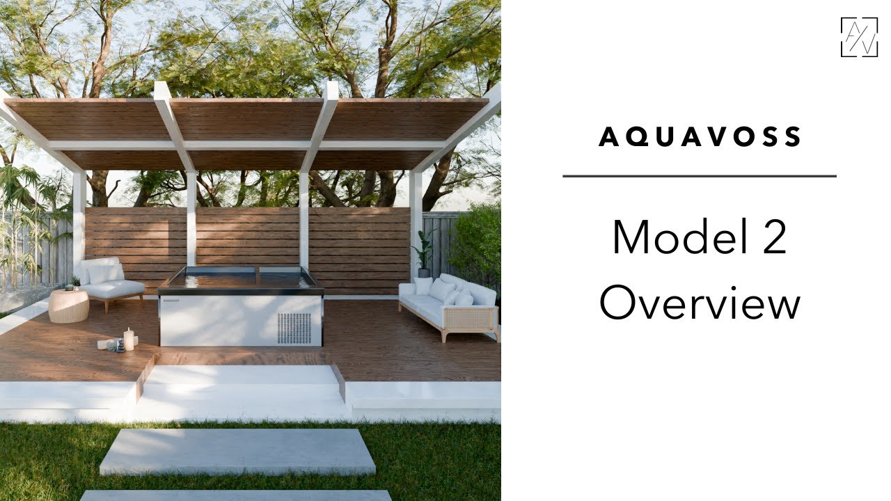 Aquavoss Model 2 Overview: Hot Tub & Cold Plunge