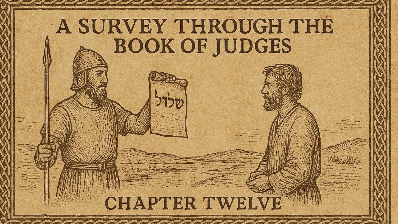 Judges Chapter 12 - A Survey Through The Book Of Judges - Pastor Damian Pickett