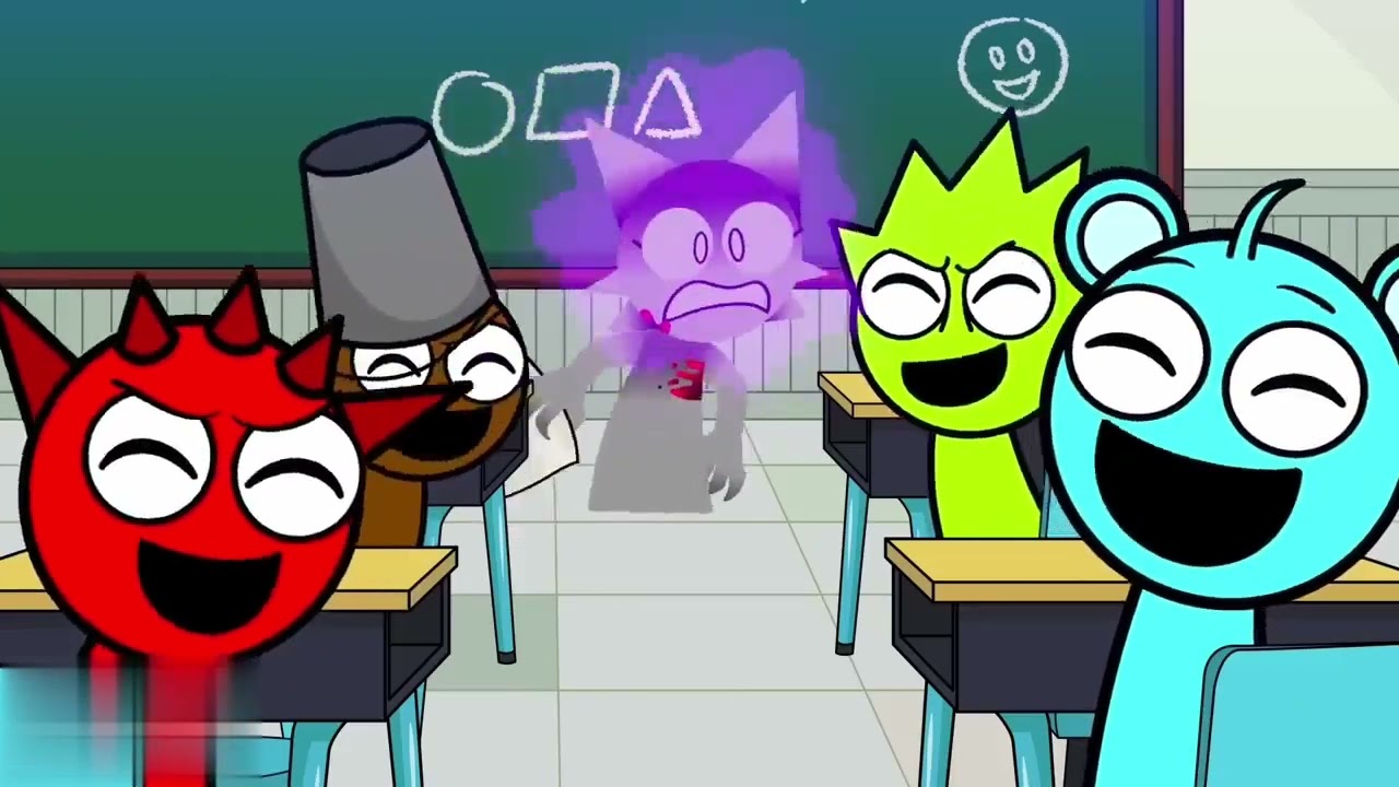 SPRUNKI, but the COLORS are MISSING!?