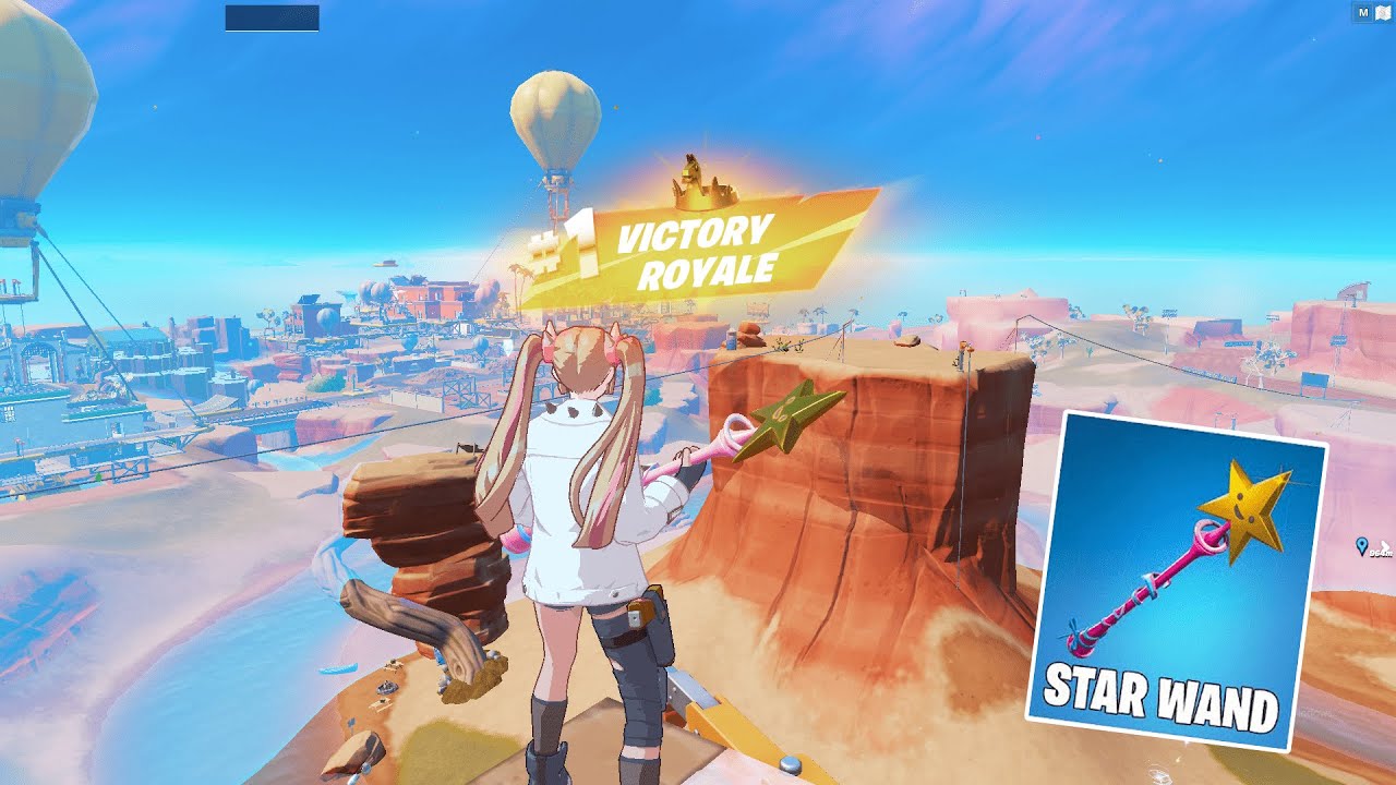 LENNOX ROSE + STAR WAND GAMEPLAY! w/ HANDCAM (FORTNITE SEASON 4)
