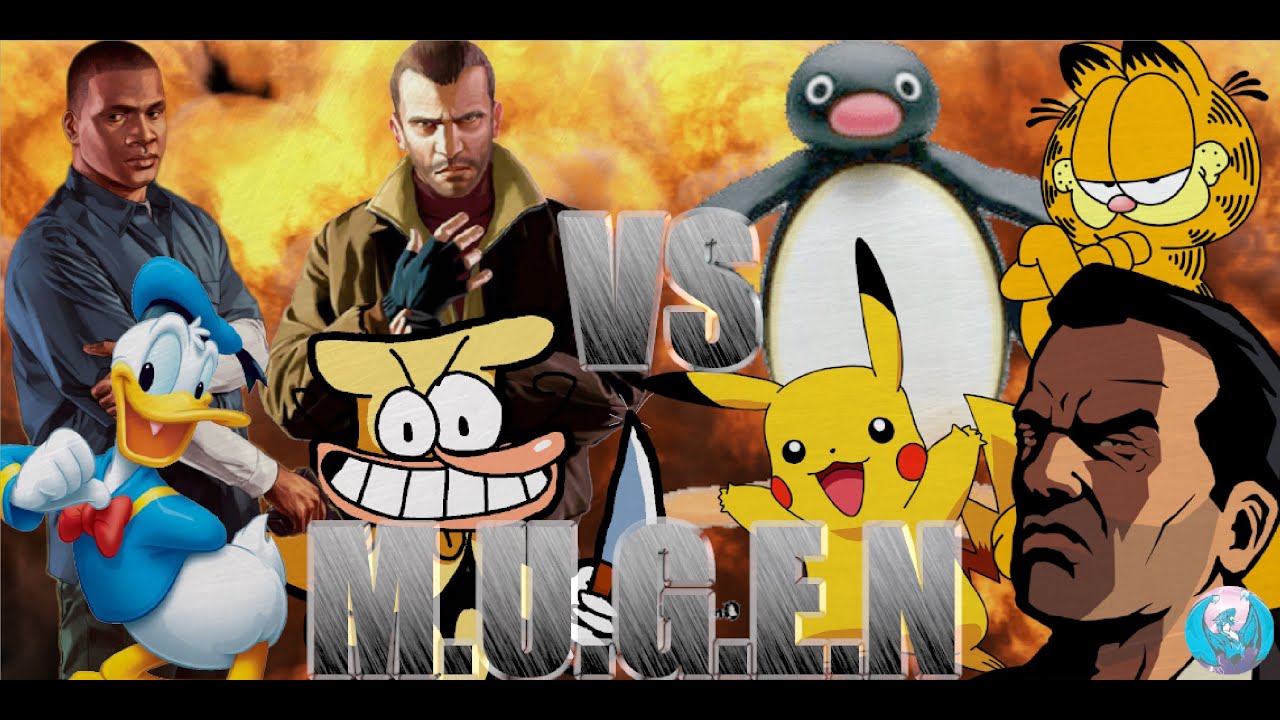 MUGEN - Request - Team Niko Bellic VS Team Toni Cipriani
