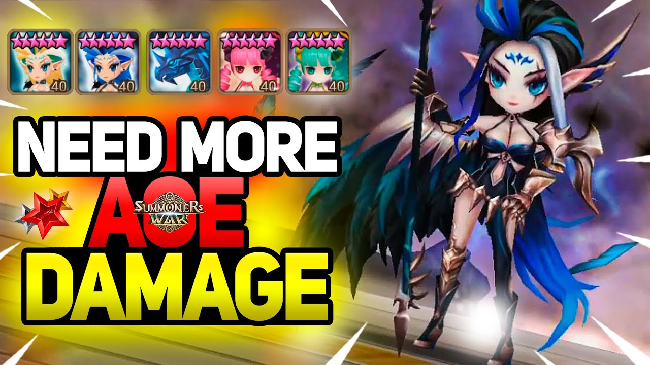 MASS AoE Damage in Summoners War