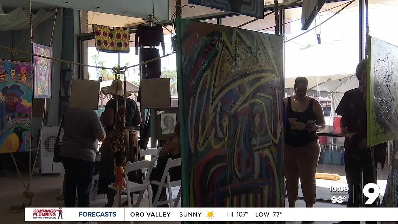 Historic Juneteenth art expo showcases more than 100 Pan-African artists