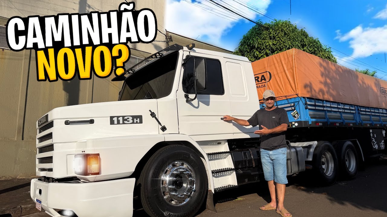 SCANIA 113 DE VOLTA NA ESTRADA