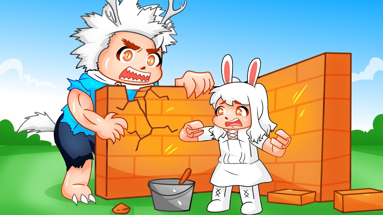 BANGUN RUMAH BERTAHAN DARI MONSTER @AKUDAP! KITA BATTLE BIKIN RUMAH!