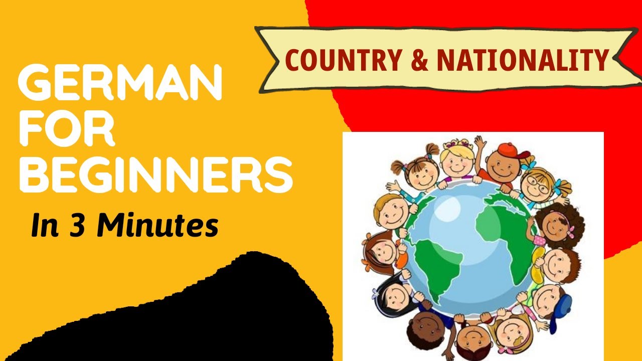Learn German Countries & Nationalities 🇩🇪 | Beginner-Friendly German Lesson Countries in German