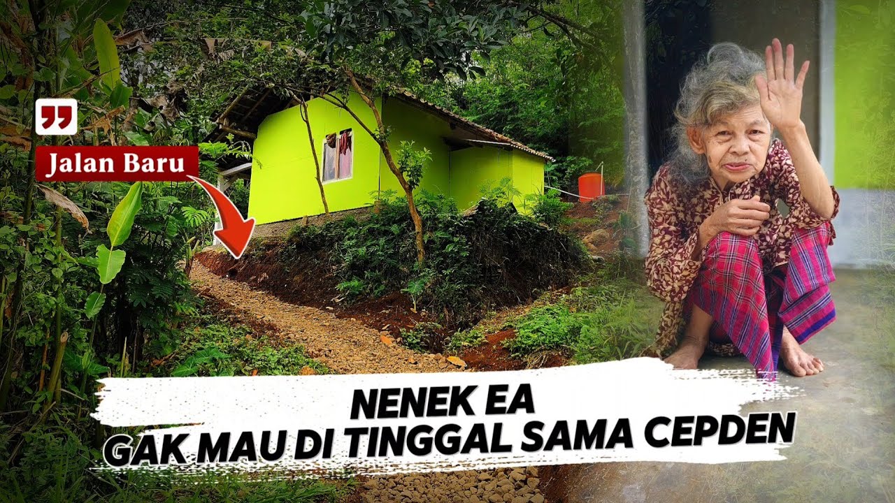 Nenek EA Tidak Mau Di Tinggal Sama CepDen, Allhamdulilah Rezeki nya Nenek EA Terus Mengalir