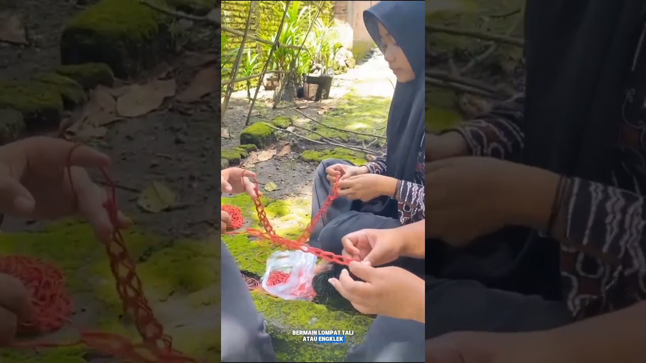 TUGAS VLOG BAHASA JAWA!! kelas IX E tentang permainan tradisional lompat tali