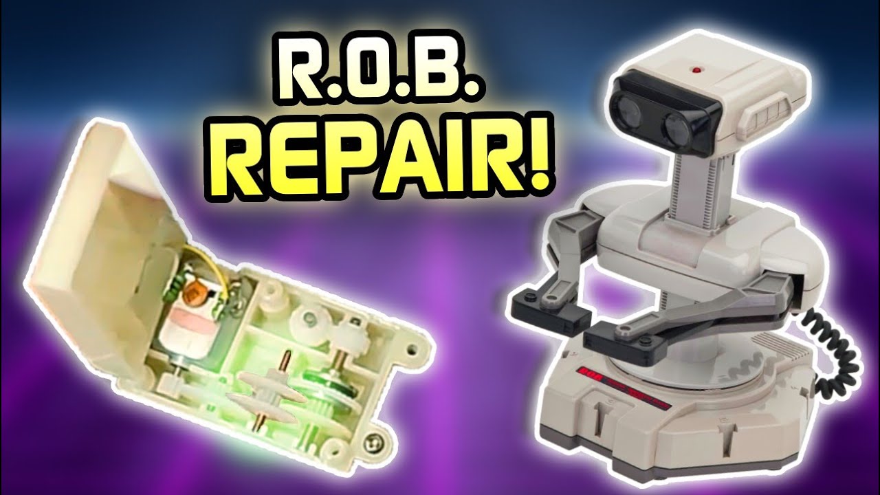 Nintendo R.O.B. Repair - Fixing the Gear Mechanism
