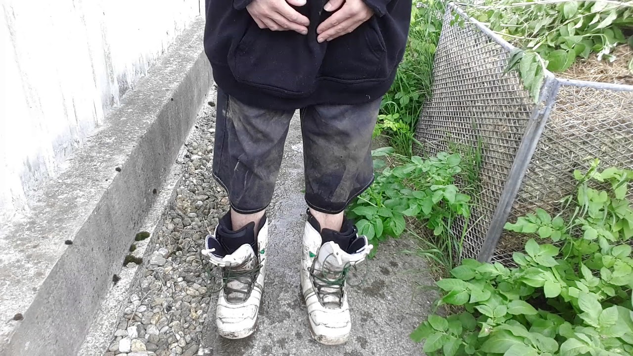 Mit Snowboard Softboots baden gehen