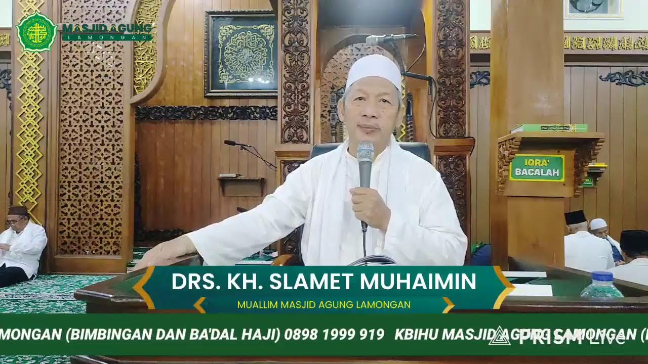 Kajian Ba'da Subuh oleh Drs. KH. Slamet Muhaimin 