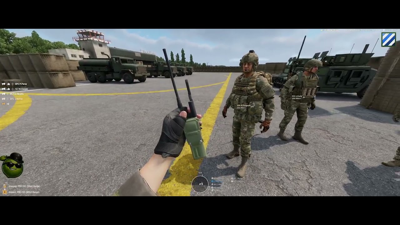 Squad Drills with Wizards