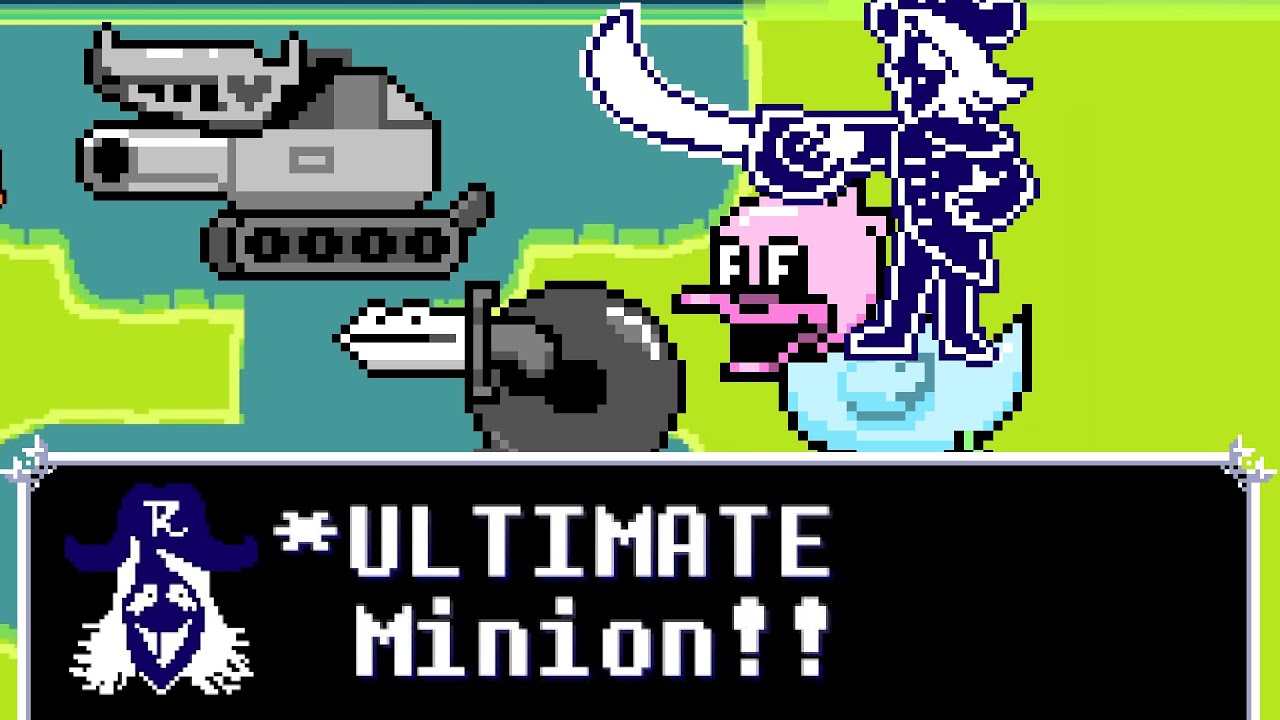 Rouxls Fight, but With ALL Unique Thrash Attacks [Deltarune chapter 2]