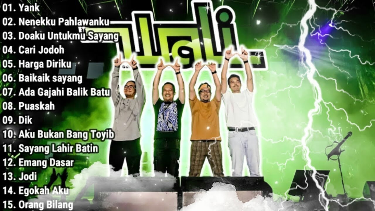 ( TANPA IKLAN ) KUMPULAN LAGU WALI BAND GALAU BEST OF THE BEST 2000-AN, CARI JODOH, DIK, EMANG DASAR