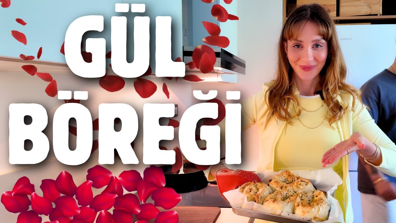 Pazar Kahvaltısı / Gül böreği yaptım 🌸🌸🌸
