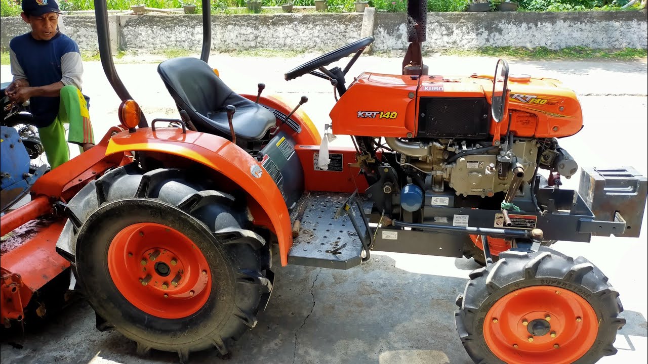 Mesin rotary kubota KRT 140 minimalis