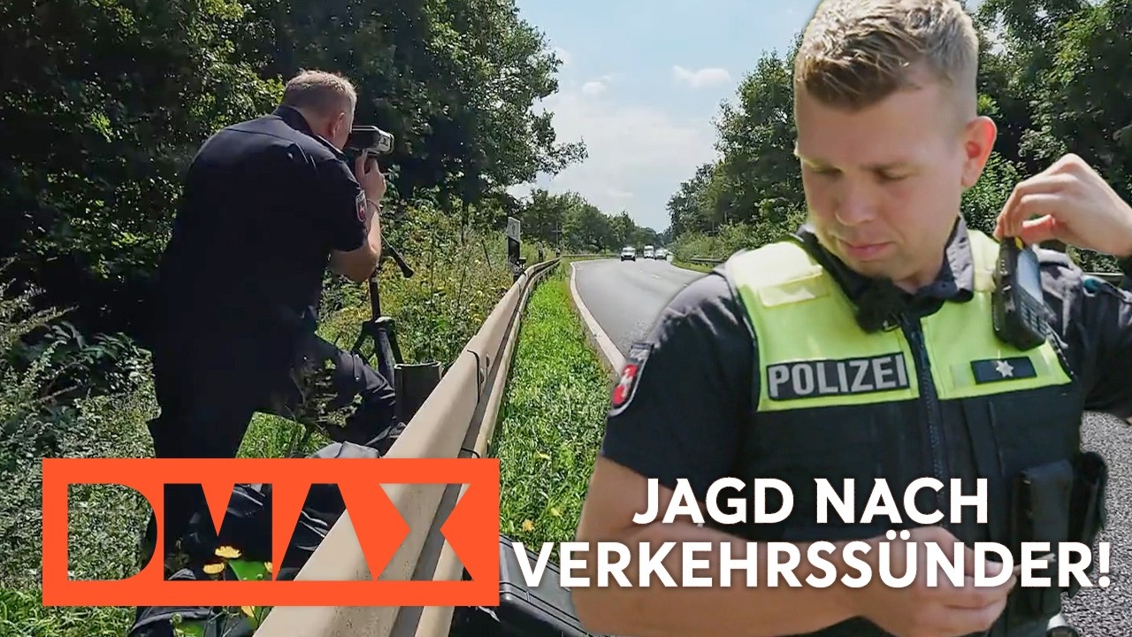 Verkehrssünder: Mit Hightech gegen Raser! | 110 Hannover – Im Visier der Polizei | DMAX Deutschland