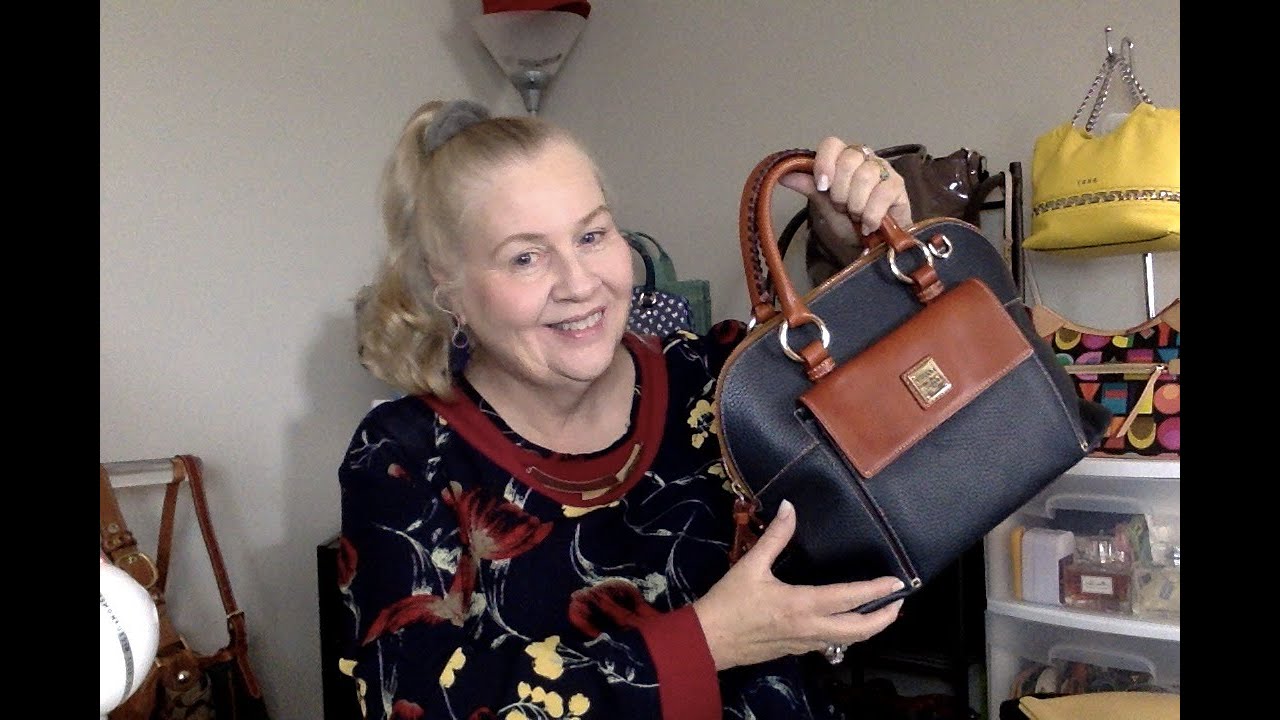 Switching | Сумка Dooney & Bourke Aubrey из зернистой кожи цвета 