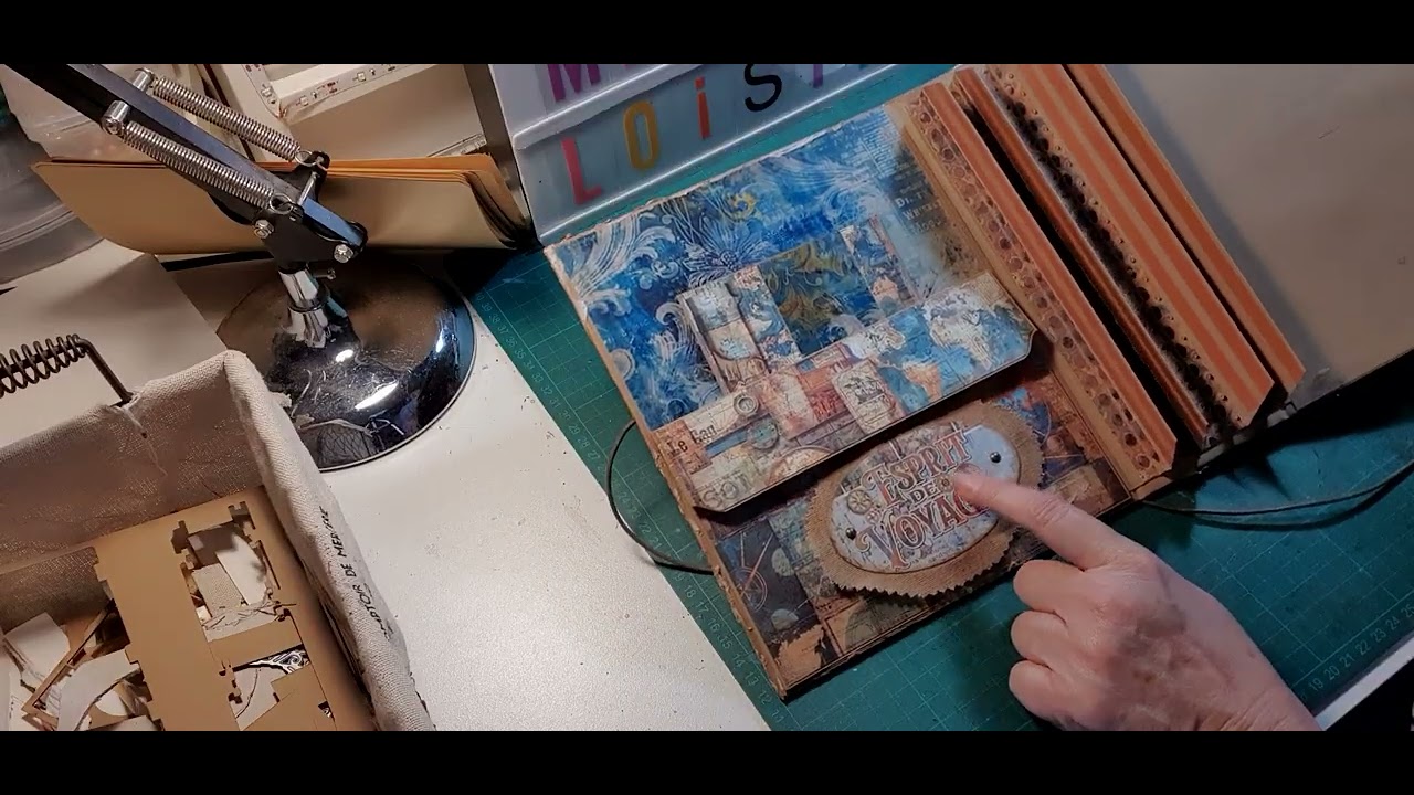 TUTO ALBUM ESPRIT DE VOYAGE - MESURES ET COUVERTURES