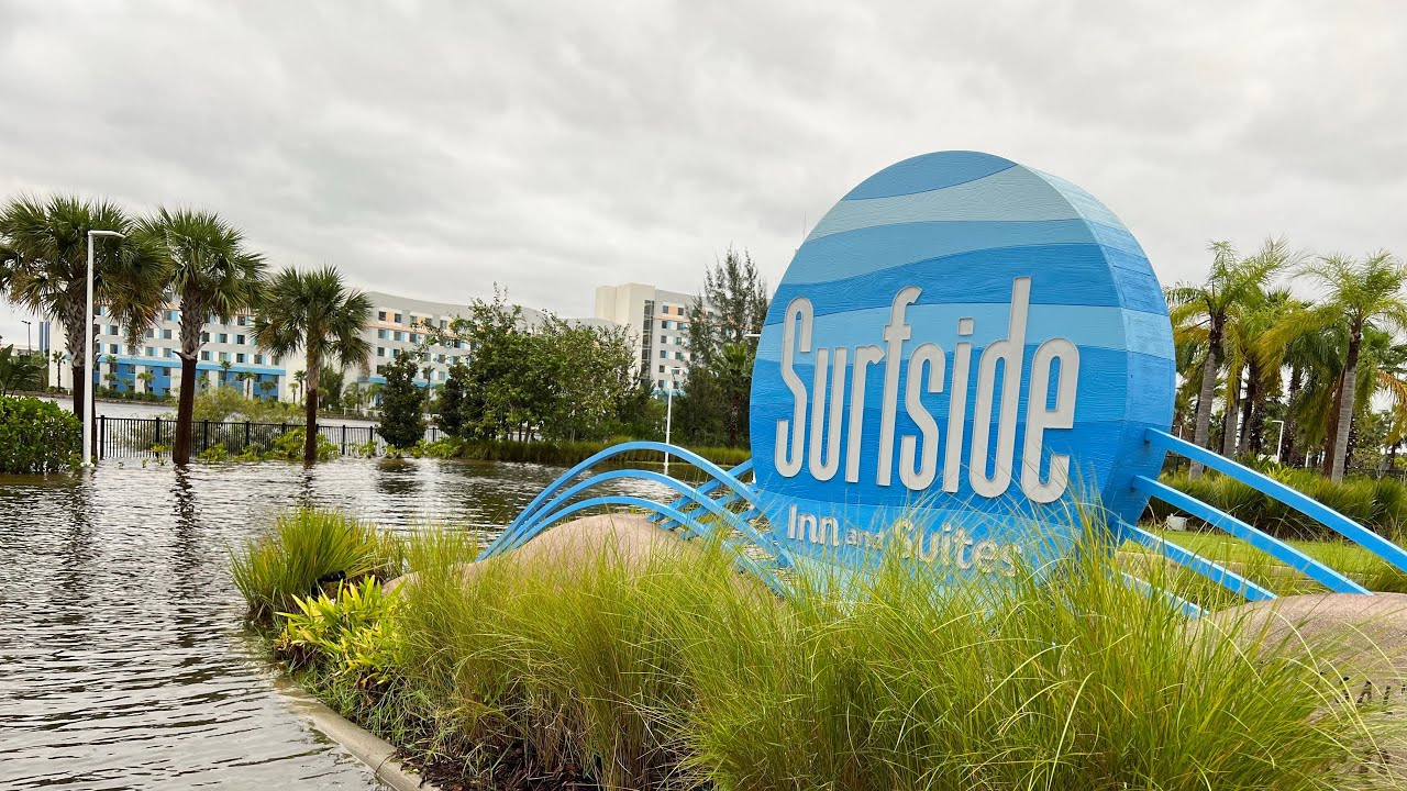 Aftermath of Hurricane Ian - Universal Orlando Resort - 4K