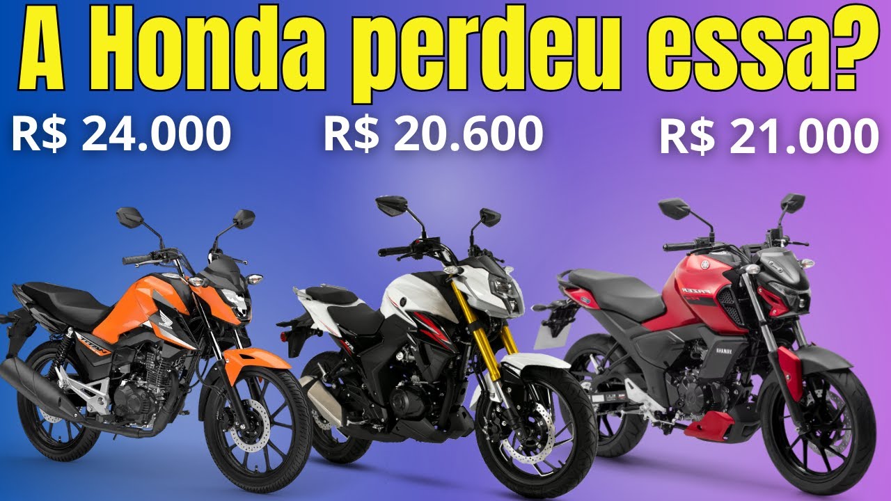 Fazer FZ15 vs Titan 160 vs DR160: Qual é Mais Completa?