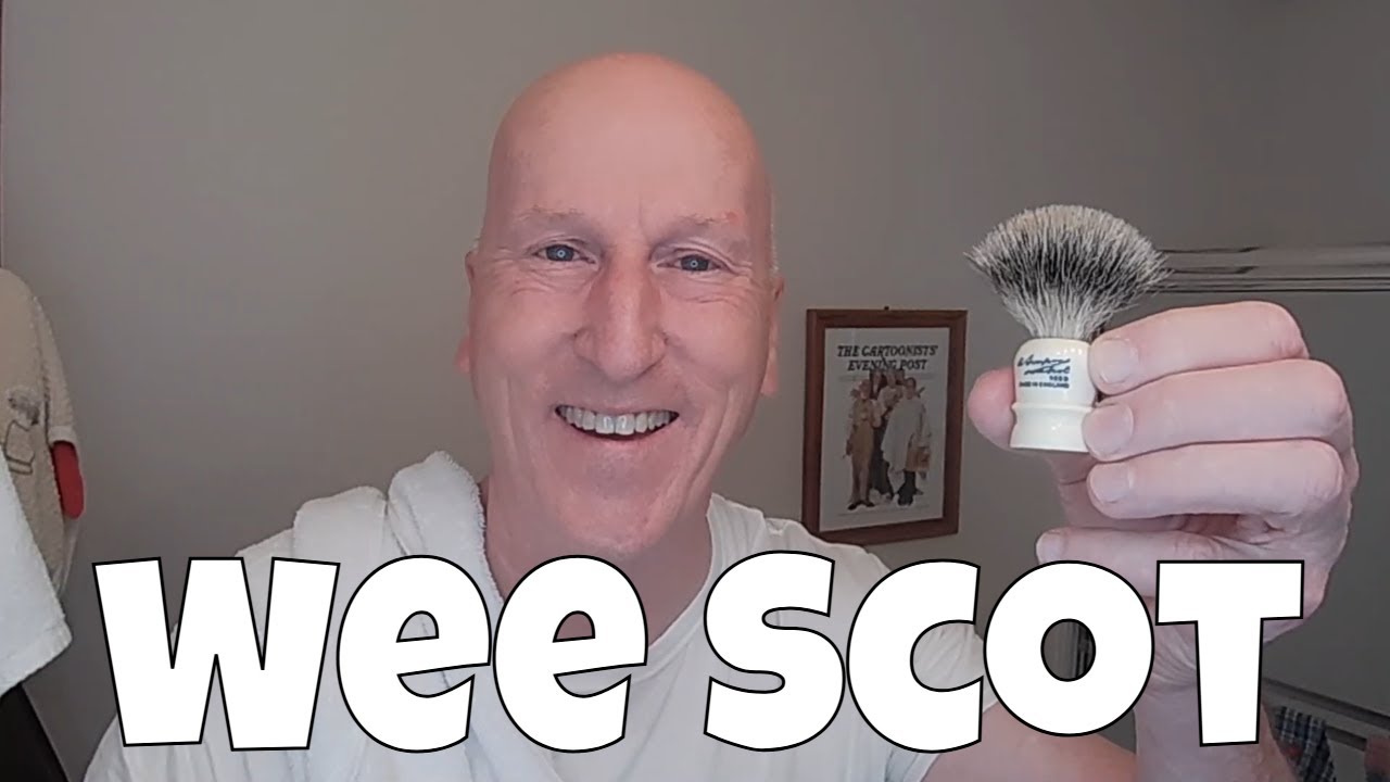 Small Package, Big Lather!  Unleash The Power of the Simpson Wee Scot Shave Brush!