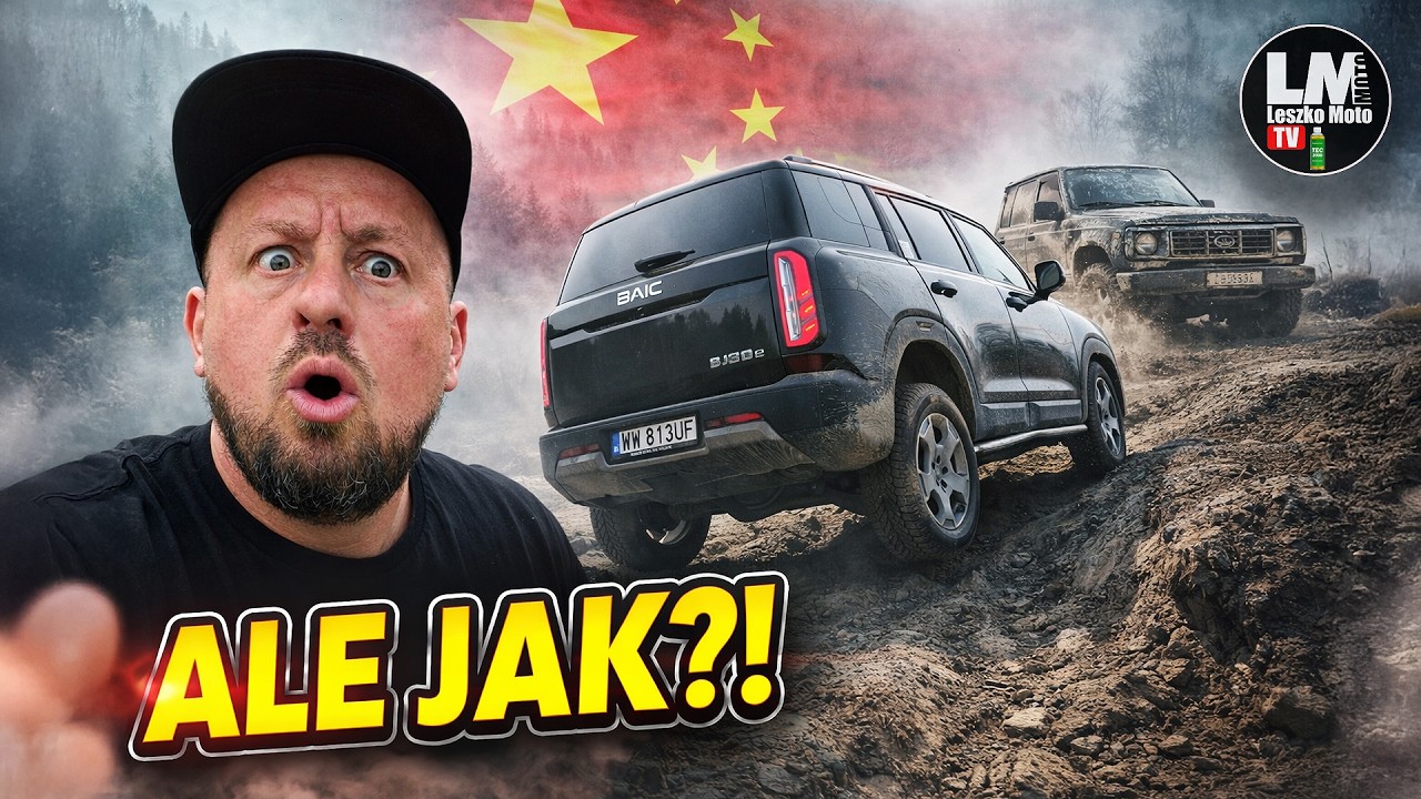Chiński SUV wjedzie WSZĘDZIE !! BAIC BJ30 HYBRYDA kt&oacute;ra ZAWSTYDZA 4x4 !!