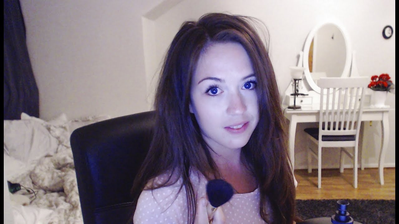 ASMR Ear brushing with varied brushes