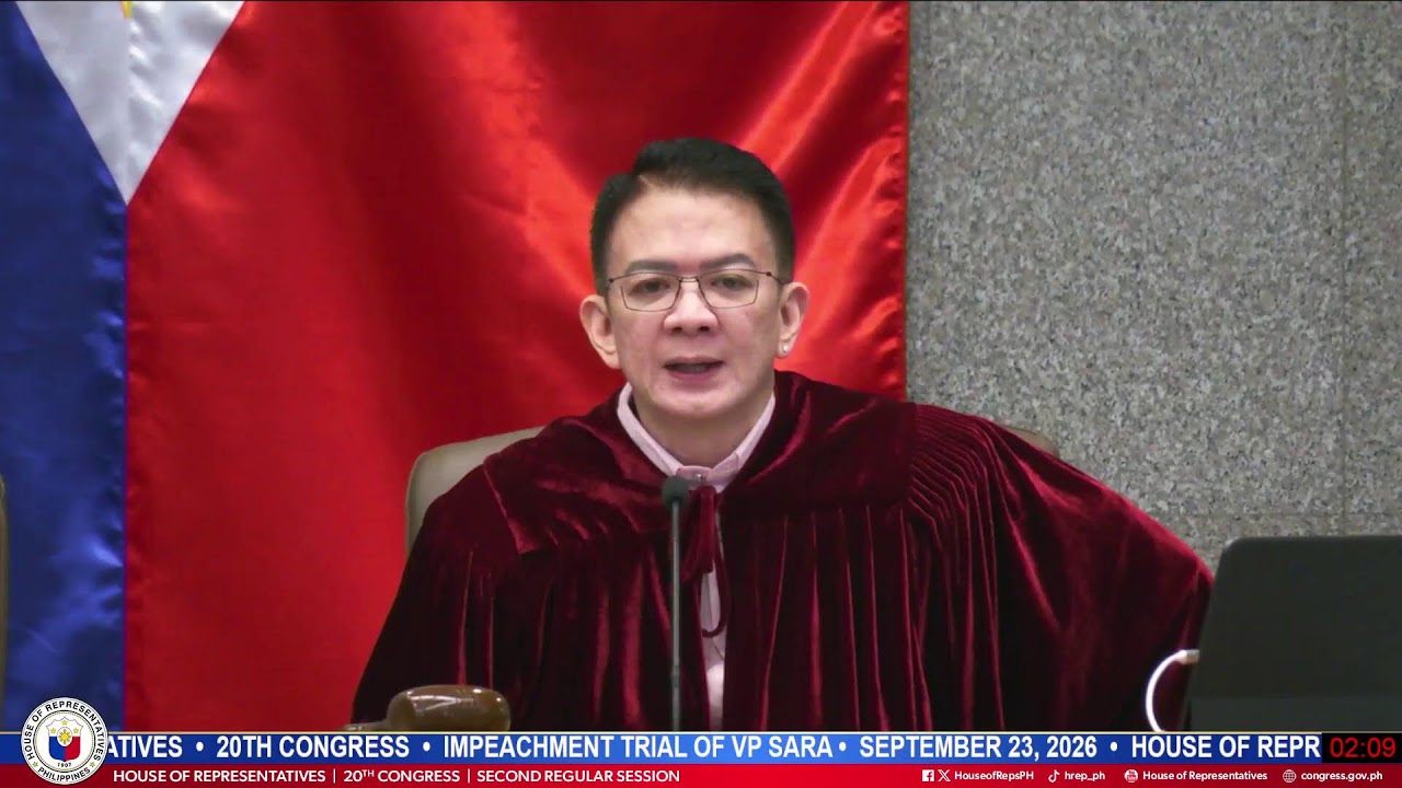 IMPEACHMENT TRIAL OF VP SARA DUTERTE (DAY 29)