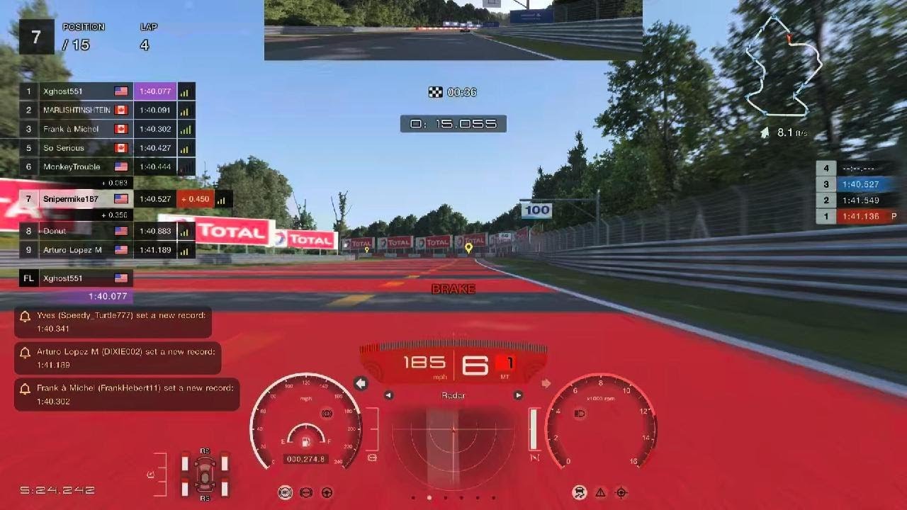 An exciting round 4 qualifier race