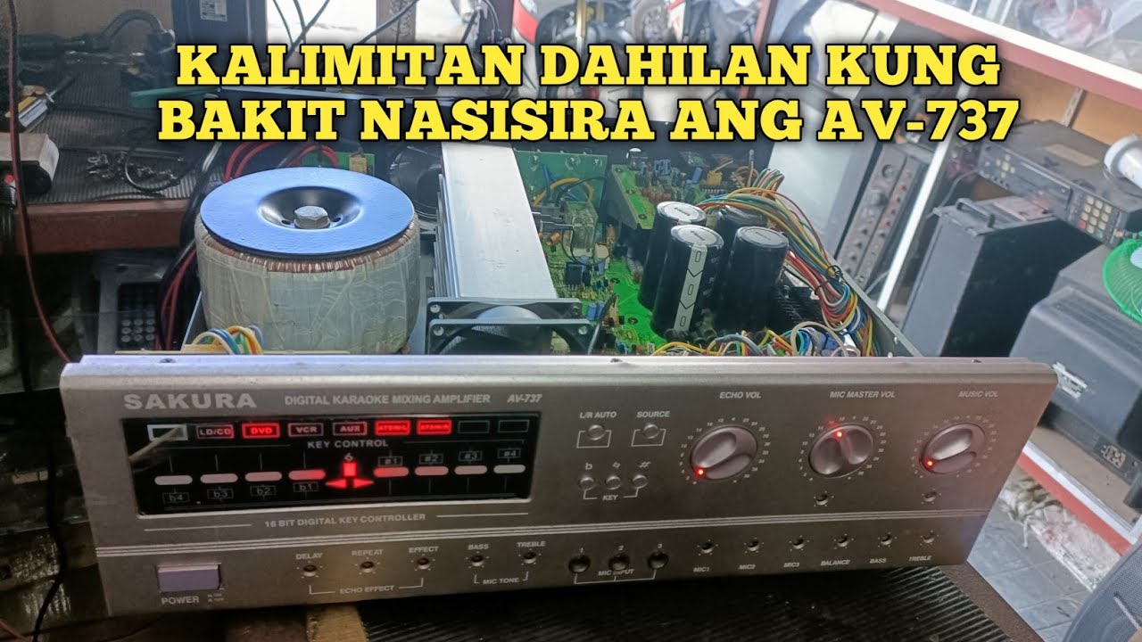 Bakit nga ba walang sounds ang SAKURA AV-737