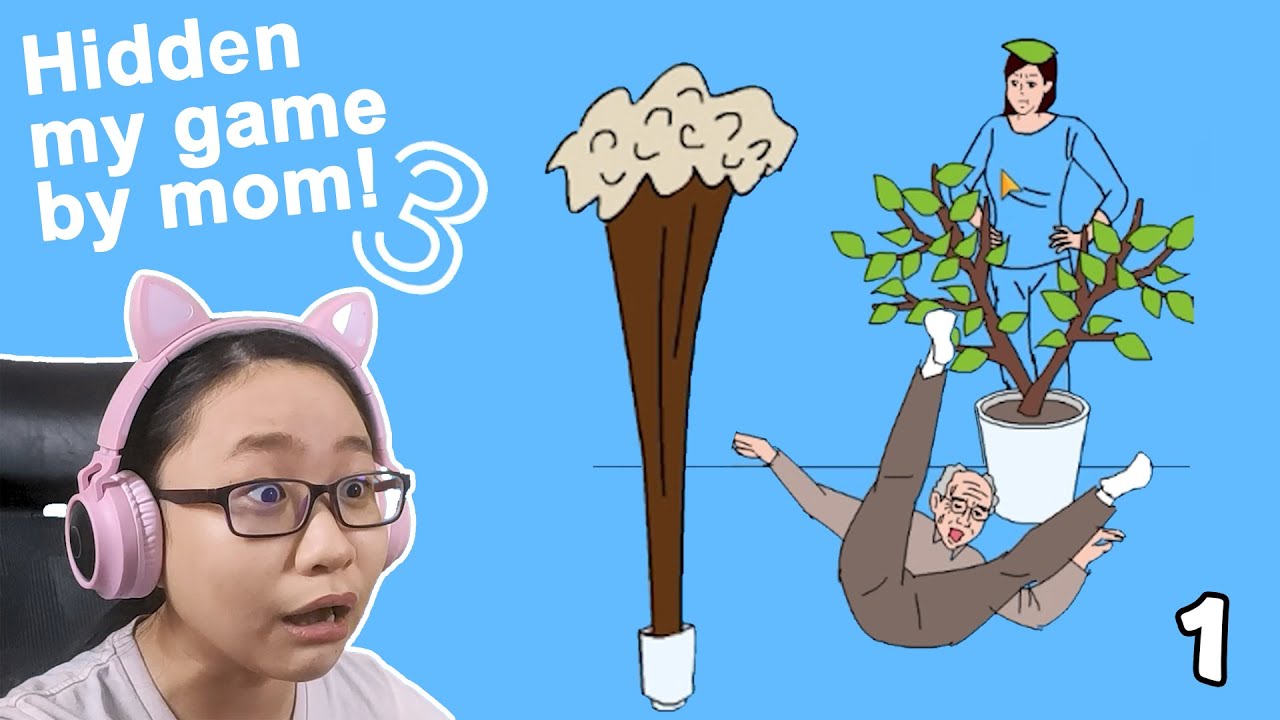 Hidden My Game By Mom 3! - COLA and MENTOS? - Part 1 - Let's Play Hidden My Game By Mom 3!