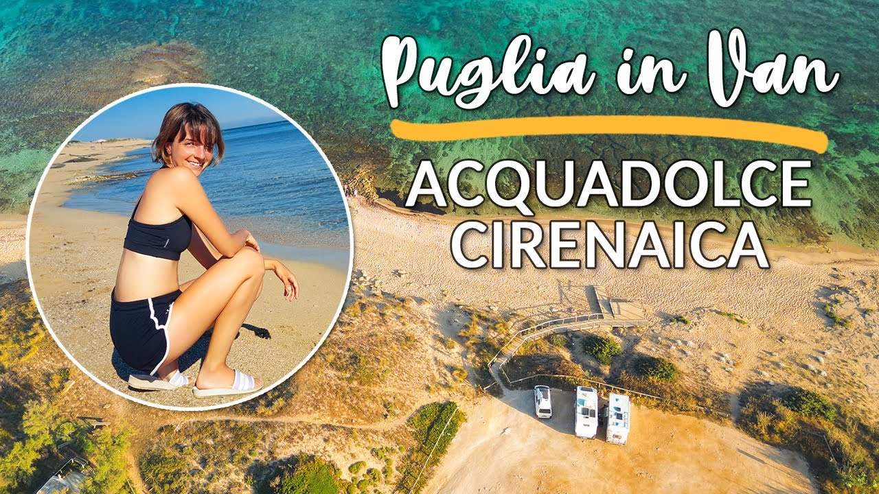 VAN LIFE al mare in PUGLIA ☀️ Parcheggio vista mare fronte spiaggia 🌴