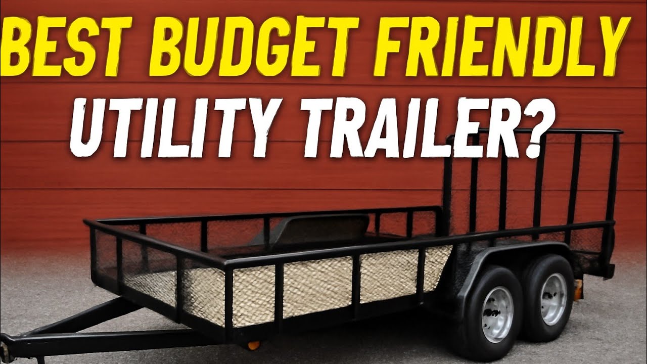 Best Budget Friendly Utility Trailer???