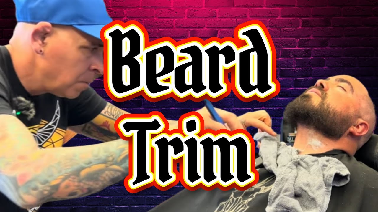 How to Trim a Beard: Thomas Baca Barber's Tips (2024) Beard Grooming
