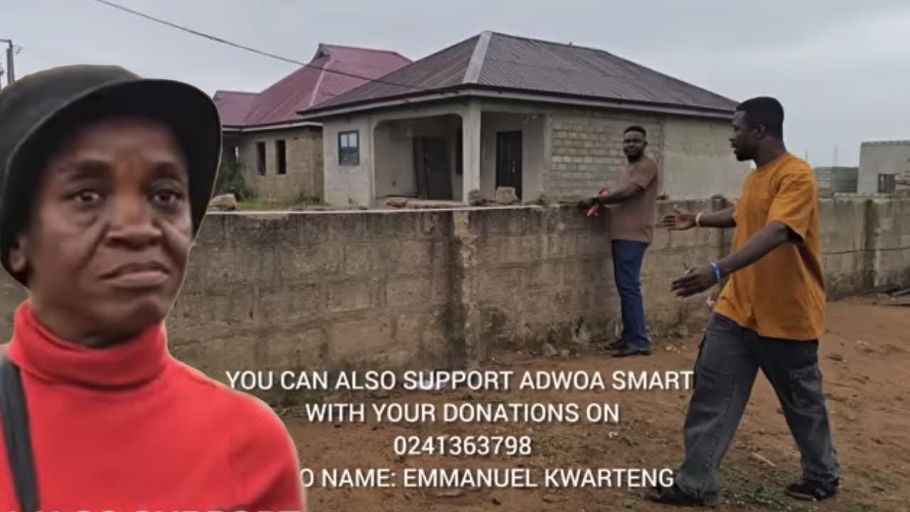 Kwaku Manu Donates Land to Adwoa Smart — Kent Homes Joins to Build Her a Dream 🏠 House 