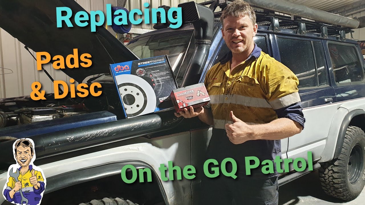 Replacing the front brakes on my GQ Patrol