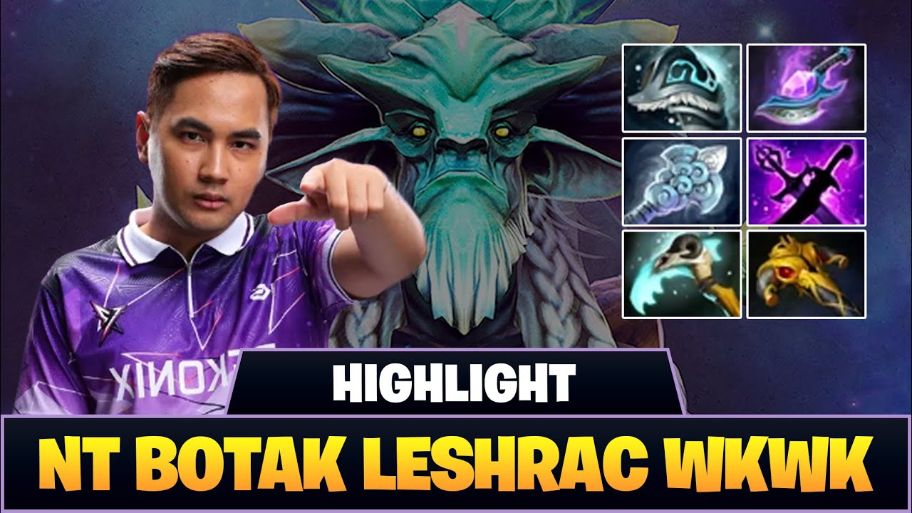 IYD MASIH DIKATAIN BOTAK - CINEMA LESHRAC GAMEPLAY DOTA 2 HIGHLIGHTS | TUTOR CARA MAEN LESHRAC