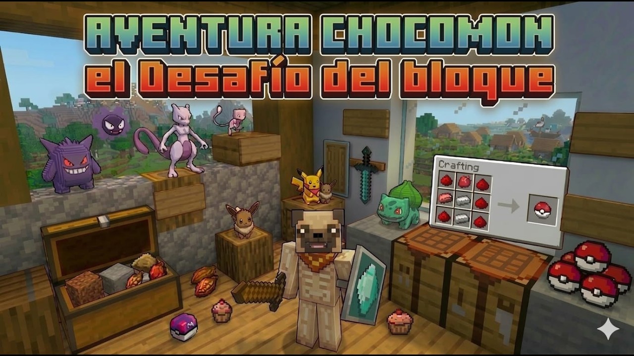CONSTRUYENDO MI HOGAR Y LA MÁQUINA DE GACHA 🎰 | ChocoMon #03