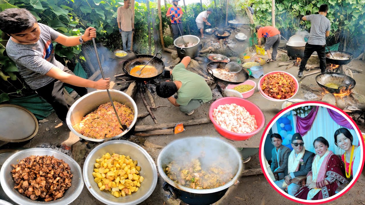 Village Christian Wedding Party in the East Nepal | Nepali Village Life | BijayaLimbu