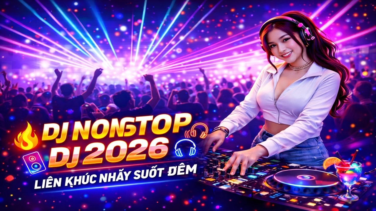 DJ NONSTOP 2026 🔥 Liên Khúc Nhảy Suốt Đêm |Nhạc Remix Bass Cực Mạnh – Nhạc DJ Gây Nghiện Nghe Là Phê