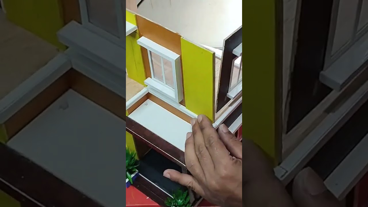 amazing!!! miniatur rumah dari triplek bekas #idekreatif #miniature #shots