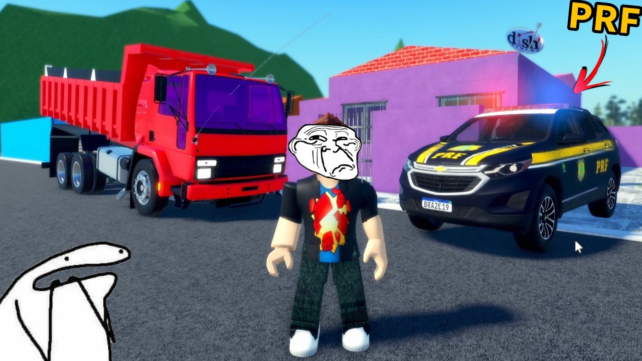 ROBLOX BIRUTA POR CAMINHÕES - EP.16 😂👍
