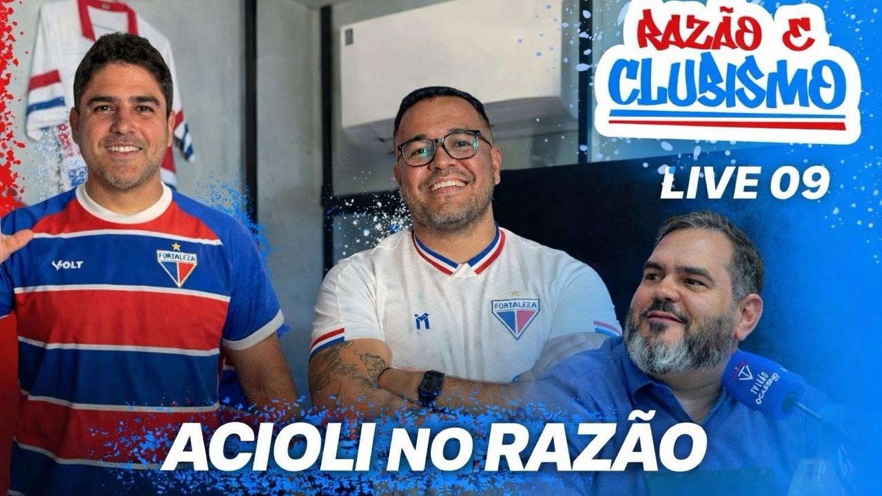 ACIOLI NO RAZÃO | LIVE RAZÃO E CLUBISMO