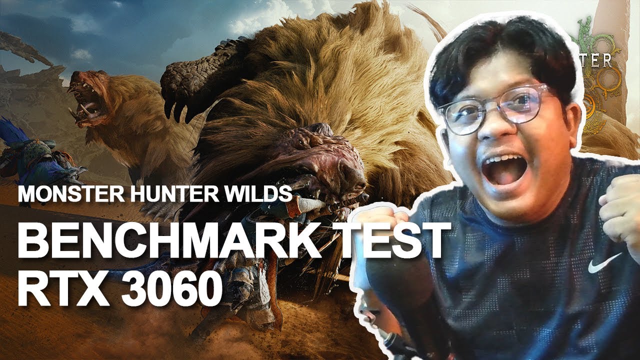 Aku nyobain Benchmark Monster Hunter Wilds !